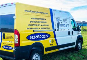 Kinsey Plumbing Services van
