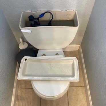 Toilet Flush Valve Repair